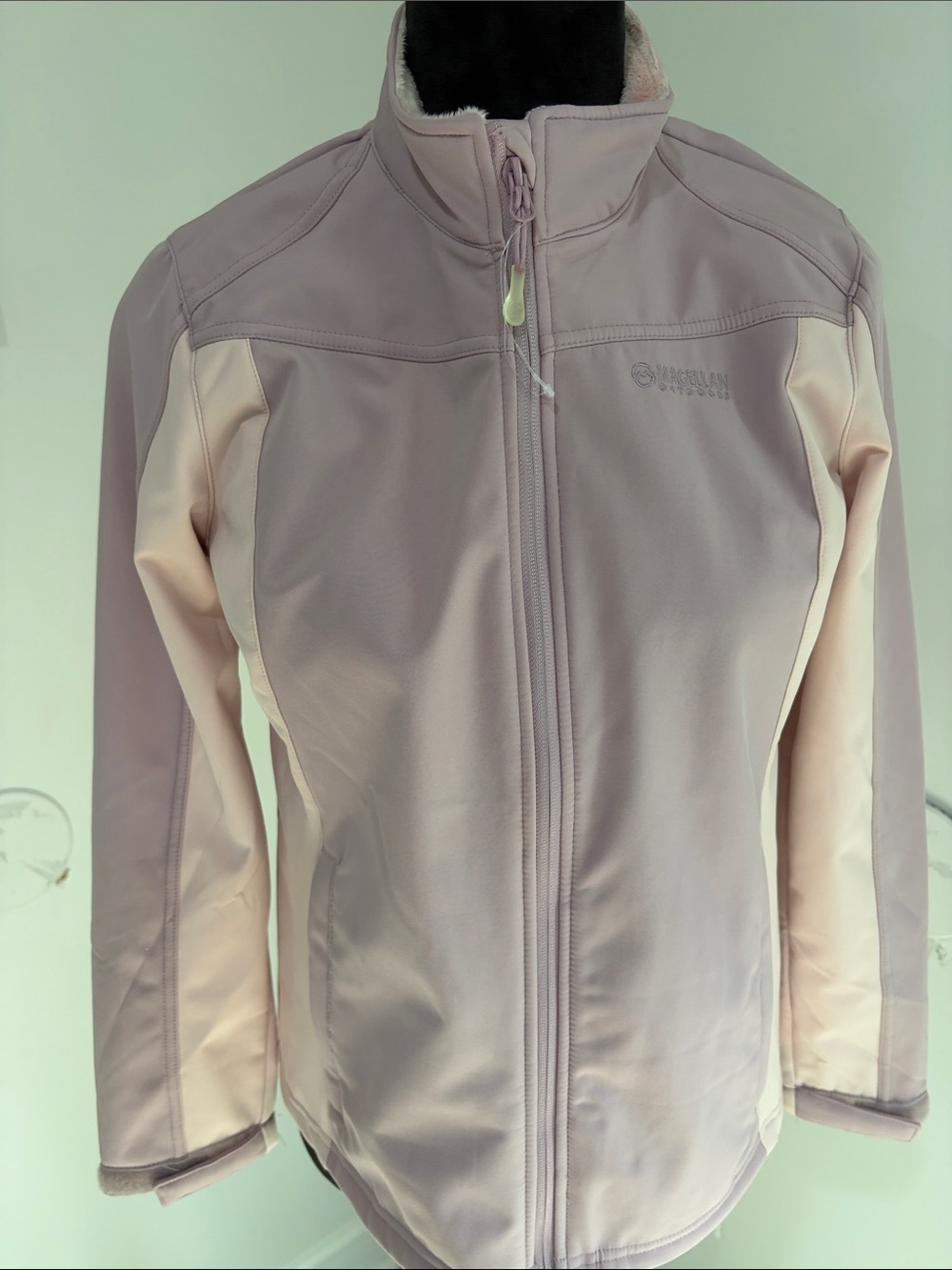 Nautica Women's Light Pink Utility Softshell Jacket